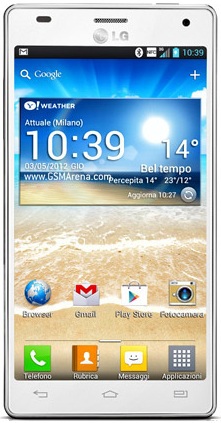 Смартфон LG Optimus 4X HD P880 White - Унеча